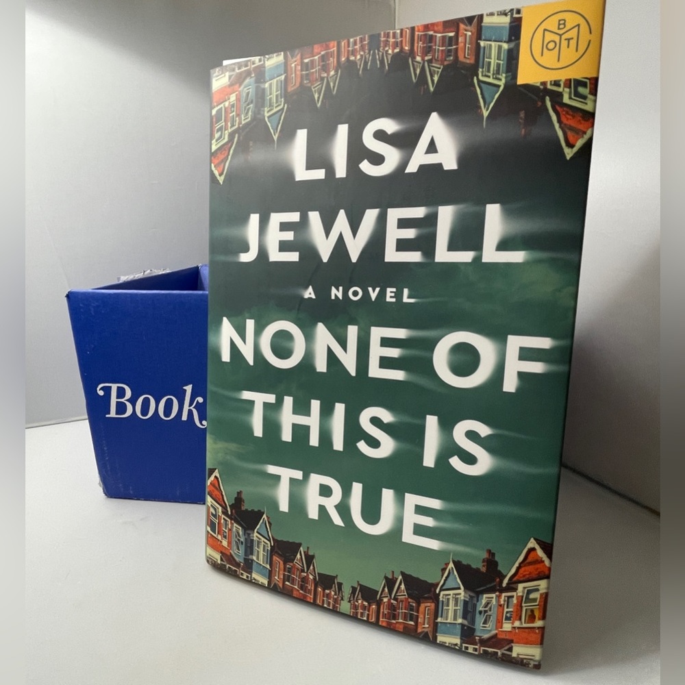 BOTM None of This‎ is True by Lisa Jewell Hardback Book